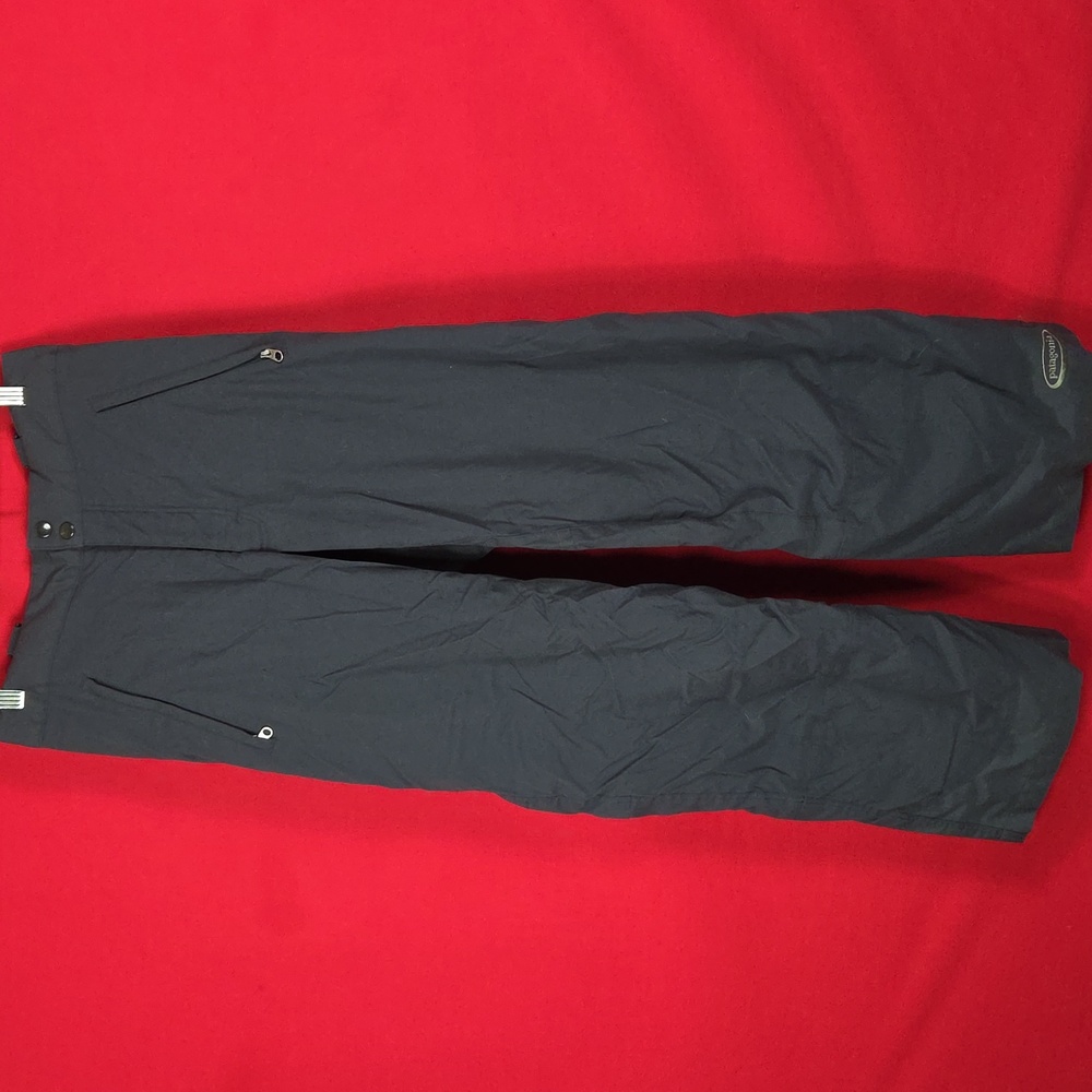 PATAGONIA Vintage Y2K Ski Snow Bib Pants Suspenders‎ Gray Mens Size 30